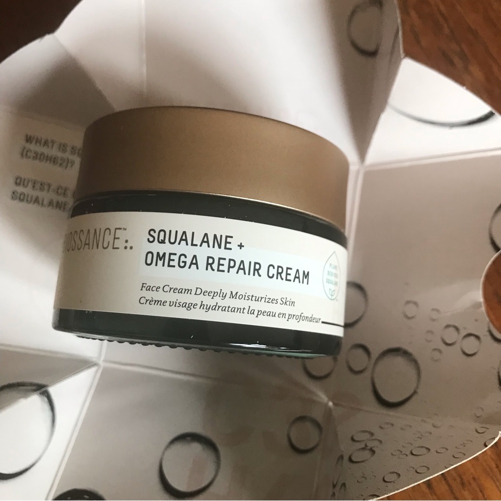 NWT. New un- opened 50ml. Biossance Squalane + Omega repair cream.